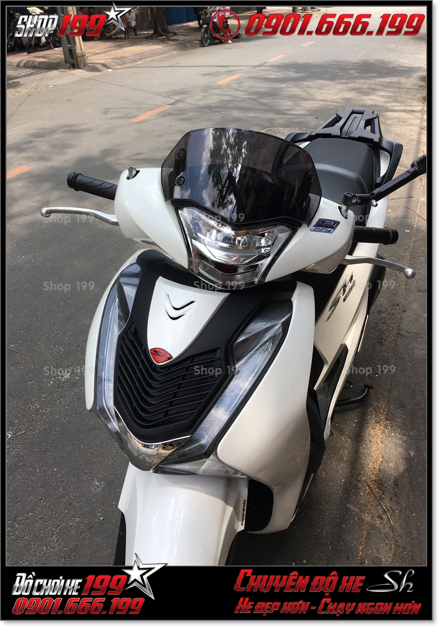 Xem ảnh thay kính chắn gió từ Thái cho Honda SH 2017 2018 2019 150 125 giá rẻ tại TP HCM 8477